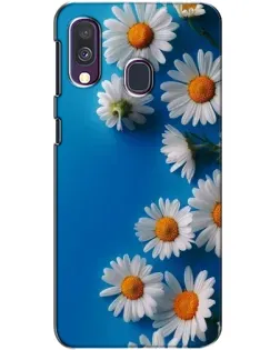 Чехол для Samsung Galaxy A40 2019 (A405F) с картинкой «Белоснежные маргаритки» Чехол для Samsung Galaxy A40 2019 (A405F) с картинкой «Белоснежные маргаритки»