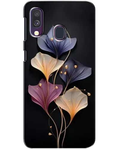 Чехол для Samsung Galaxy A40 2019 (A405F) с картинкой «Лиловые цветы грации» Чехол для Samsung Galaxy A40 2019 (A405F) с картинкой «Лиловые цветы грации»