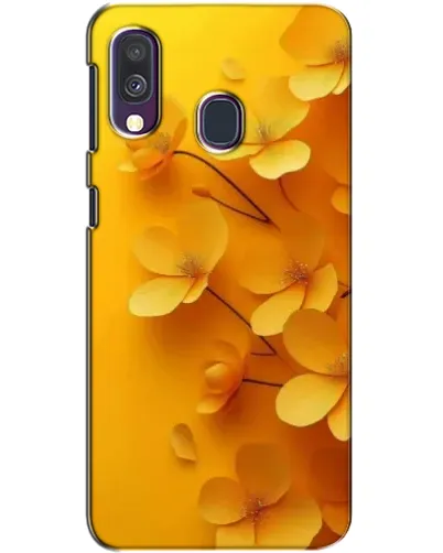 Чехол для Samsung Galaxy A40 2019 (A405F) с картинкой «Золотые лепестки» Чехол для Samsung Galaxy A40 2019 (A405F) с картинкой «Золотые лепестки»