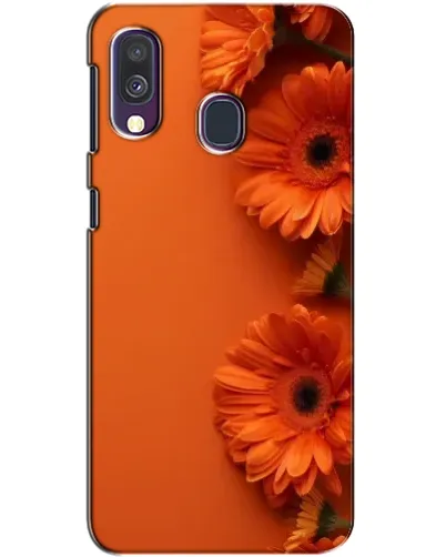 Чехол для Samsung Galaxy A40 2019 (A405F) с картинкой «Оранжевые герберы» Чехол для Samsung Galaxy A40 2019 (A405F) с картинкой «Оранжевые герберы»