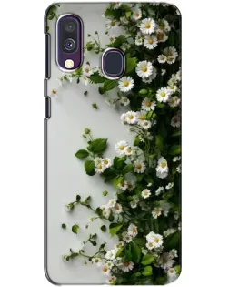 Чехол для Samsung Galaxy A40 2019 (A405F) с картинкой «Ветка мелких белых цветов» Чехол для Samsung Galaxy A40 2019 (A405F) с картинкой «Ветка мелких белых цветов»