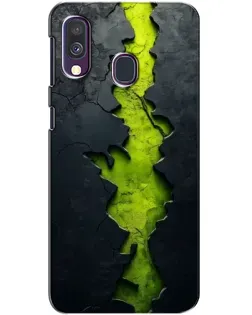 Чохол для Samsung Galaxy A40 2019 (A405F) з картинкою «Салатовий розлом скелі» Чохол для Samsung Galaxy A40 2019 (A405F) з картинкою «Салатовий розлом скелі»
