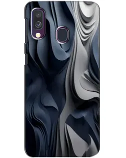 Чохол для Samsung Galaxy A40 2019 (A405F) з картинкою «Об'ємні сині складки» Чохол для Samsung Galaxy A40 2019 (A405F) з картинкою «Об'ємні сині складки»