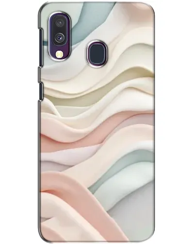 Чехол для Samsung Galaxy A40 2019 (A405F) с картинкой «Пастельные нежные волны» Чехол для Samsung Galaxy A40 2019 (A405F) с картинкой «Пастельные нежные волны»