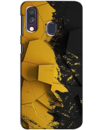 Чехол для Samsung Galaxy A40 2019 (A405F) с картинкой «Золотые осколки геометрии» Чехол для Samsung Galaxy A40 2019 (A405F) с картинкой «Золотые осколки геометрии»
