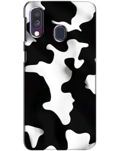 Чехол для Samsung Galaxy A40 2019 (A405F) с картинкой «Черно-белое пятно» Чехол для Samsung Galaxy A40 2019 (A405F) с картинкой «Черно-белое пятно»