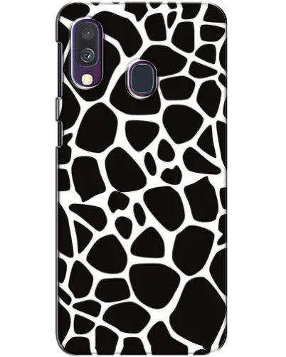 Чехол для Samsung Galaxy A40 2019 (A405F) с картинкой «Черно-белый жираф» Чехол для Samsung Galaxy A40 2019 (A405F) с картинкой «Черно-белый жираф»