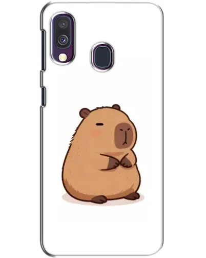 Чехол для Samsung Galaxy A40 2019 (A405F) с картинкой «Толстенькая капибара»