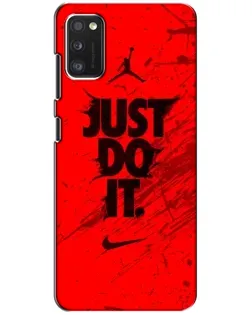 Чехол для Samsung Galaxy A41 (A415) с картинкой «Nike Just Do It»