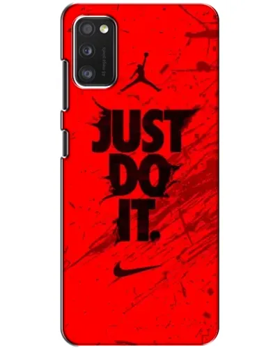 Чехол для Samsung Galaxy A41 (A415) с картинкой «Nike Just Do It»