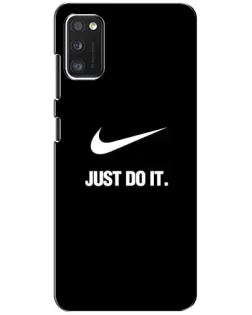 Чехол для Samsung Galaxy A41 (A415) с картинкой «Классический принт Nike»