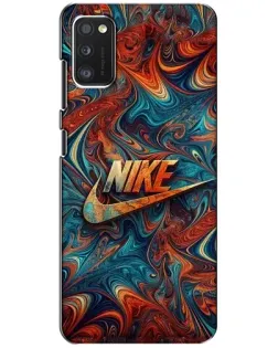 Чехол для Samsung Galaxy A41 (A415) с картинкой «Nike в абстракции»
