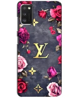 Чехол для Samsung Galaxy A41 (A415) с картинкой «Цветочный Louis Vuitton»