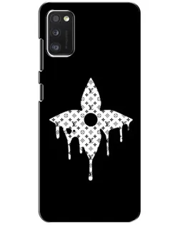 Чехол для Samsung Galaxy A41 (A415) с картинкой «Цветочная монограмма»