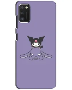 Чохол для Samsung Galaxy A41 (A415) з картинкою «Kuromi на ліловому фоні»