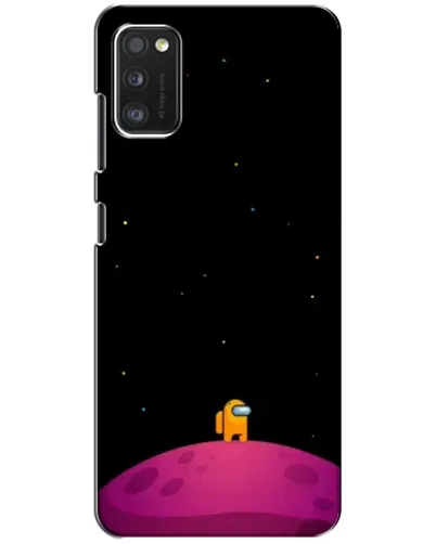 Чехол для Samsung Galaxy A41 (A415) с картинкой «Одинокий герой на планете»