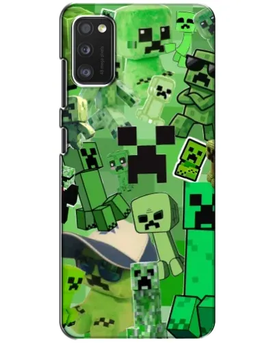 Чехол для Samsung Galaxy A41 (A415) с картинкой «Криперы Minecraft» Чехол для Samsung Galaxy A41 (A415) с картинкой «Криперы Minecraft»