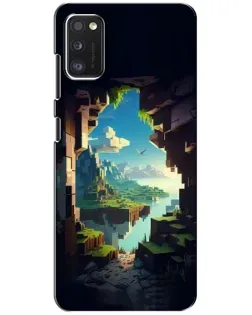 Чехол для Samsung Galaxy A41 (A415) с картинкой «Вид из пещеры»