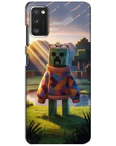 Чехол для Samsung Galaxy A41 (A415) с картинкой «Крипер в свитере» Чехол для Samsung Galaxy A41 (A415) с картинкой «Крипер в свитере»