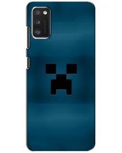 Чехол для Samsung Galaxy A41 (A415) с картинкой «Крипер текстура»