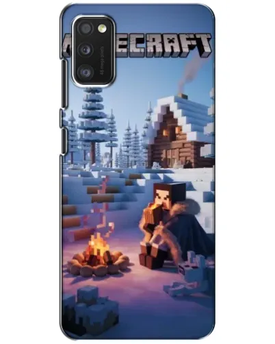 Чехол для Samsung Galaxy A41 (A415) с картинкой «Зимний Minecraft» Чехол для Samsung Galaxy A41 (A415) с картинкой «Зимний Minecraft»