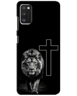 Чохол для Samsung Galaxy A41 (A415) з картинкою «Лев та Хрест» Чохол для Samsung Galaxy A41 (A415) з картинкою «Лев та Хрест»