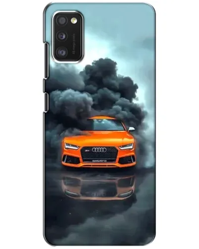Чехол для Samsung Galaxy A41 (A415) с картинкой «Audi в облаках дыма»