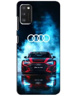 Чехол для Samsung Galaxy A41 (A415) с картинкой «Audi Sport — неон» Чехол для Samsung Galaxy A41 (A415) с картинкой «Audi Sport — неон»