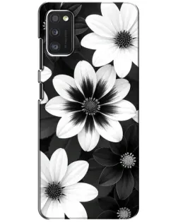 Чехол для Samsung Galaxy A41 (A415) с картинкой «Монохромные астры» Чехол для Samsung Galaxy A41 (A415) с картинкой «Монохромные астры»