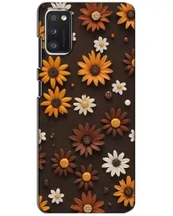Чехол для Samsung Galaxy A41 (A415) с картинкой «Узор из маленьких подсолнухов» Чехол для Samsung Galaxy A41 (A415) с картинкой «Узор из маленьких подсолнухов»