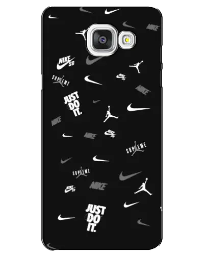 Чохол для Samsung Galaxy A5 2016 (A5100, A510F) з картинкою «Nike Black Pattern» Чохол для Samsung Galaxy A5 2016 (A5100, A510F) з картинкою «Nike Black Pattern»
