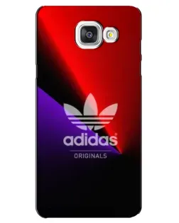 Чехол для Samsung Galaxy A5 2016 (A5100, A510F) с картинкой «Adidas Red Neon»