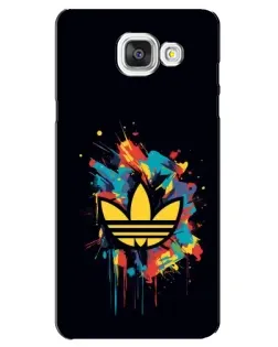 Чехол для Samsung Galaxy A5 2016 (A5100, A510F) с картинкой «Adidas Splash»