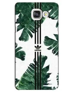 Чехол для Samsung Galaxy A5 2016 (A5100, A510F) с картинкой «Пальмовые листья адидас»