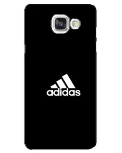 Чехол для Samsung Galaxy A5 2016 (A5100, A510F) с картинкой «Черная классика Adidas»