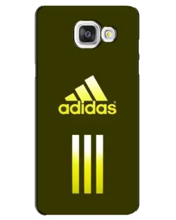 Чехол для Samsung Galaxy A5 2016 (A5100, A510F) с картинкой «Оливковый градиент Adidas»