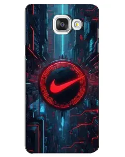 Чохол для Samsung Galaxy A5 2016 (A5100, A510F) з картинкою «Техногенний стиль Nike» Чохол для Samsung Galaxy A5 2016 (A5100, A510F) з картинкою «Техногенний стиль Nike»