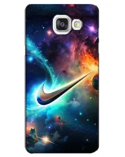 Чохол для Samsung Galaxy A5 2016 (A5100, A510F) з картинкою «Космічний Nike Swoosh» Чохол для Samsung Galaxy A5 2016 (A5100, A510F) з картинкою «Космічний Nike Swoosh»