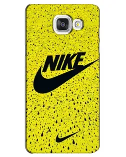 Чохол для Samsung Galaxy A5 2016 (A5100, A510F) з картинкою «Жовтий текстурний Nike» Чохол для Samsung Galaxy A5 2016 (A5100, A510F) з картинкою «Жовтий текстурний Nike»