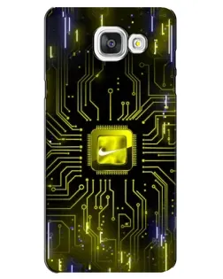 Чохол для Samsung Galaxy A5 2016 (A5100, A510F) з картинкою «Nike — золота іскра» Чохол для Samsung Galaxy A5 2016 (A5100, A510F) з картинкою «Nike — золота іскра»