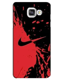 Чохол для Samsung Galaxy A5 2016 (A5100, A510F) з картинкою «Червоні бризки Nike» Чохол для Samsung Galaxy A5 2016 (A5100, A510F) з картинкою «Червоні бризки Nike»