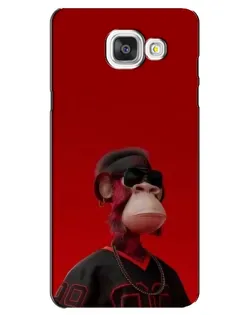Чохол для Samsung Galaxy A5 2016 (A5100, A510F) з картинкою «Bored Ape в червоному» Чохол для Samsung Galaxy A5 2016 (A5100, A510F) з картинкою «Bored Ape в червоному»