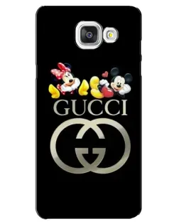 Чохол для Samsung Galaxy A5 2016 (A5100, A510F) з картинкою «Gucci — герої Disney»