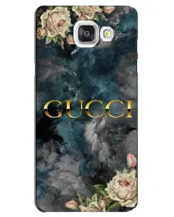 Чохол для Samsung Galaxy A5 2016 (A5100, A510F) з картинкою «Абстрактні квіти Gucci»