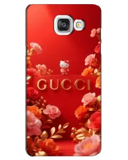 Чохол для Samsung Galaxy A5 2016 (A5100, A510F) з картинкою «Gucci — золотий сад»