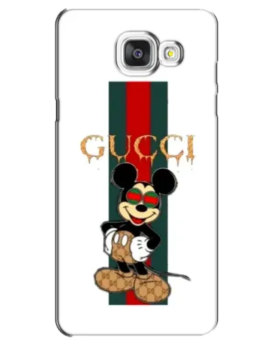 Чохол для Samsung Galaxy A5 2016 (A5100, A510F) з картинкою «Міккі Маус Gucci — смуги» Чохол для Samsung Galaxy A5 2016 (A5100, A510F) з картинкою «Міккі Маус Gucci — смуги»
