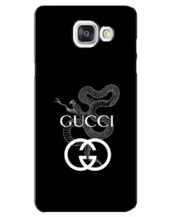 Чохол для Samsung Galaxy A5 2016 (A5100, A510F) з картинкою «Gucci — срібна змія»
