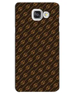 Чохол для Samsung Galaxy A5 2016 (A5100, A510F) з картинкою «Gucci — золоті діагоналі»