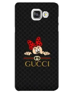 Чохол для Samsung Galaxy A5 2016 (A5100, A510F) з картинкою «Мінні Маус Gucci — чорний»