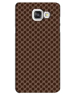 Чехол для Samsung Galaxy A5 2016 (A5100, A510F) с картинкой «Gucci — шоколадная сетка» Чехол для Samsung Galaxy A5 2016 (A5100, A510F) с картинкой «Gucci — шоколадная сетка»
